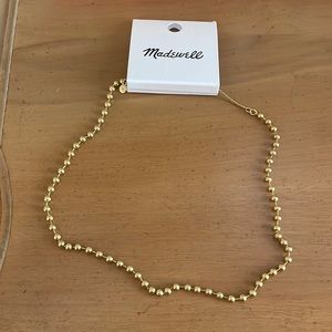 Madewell gold necklace